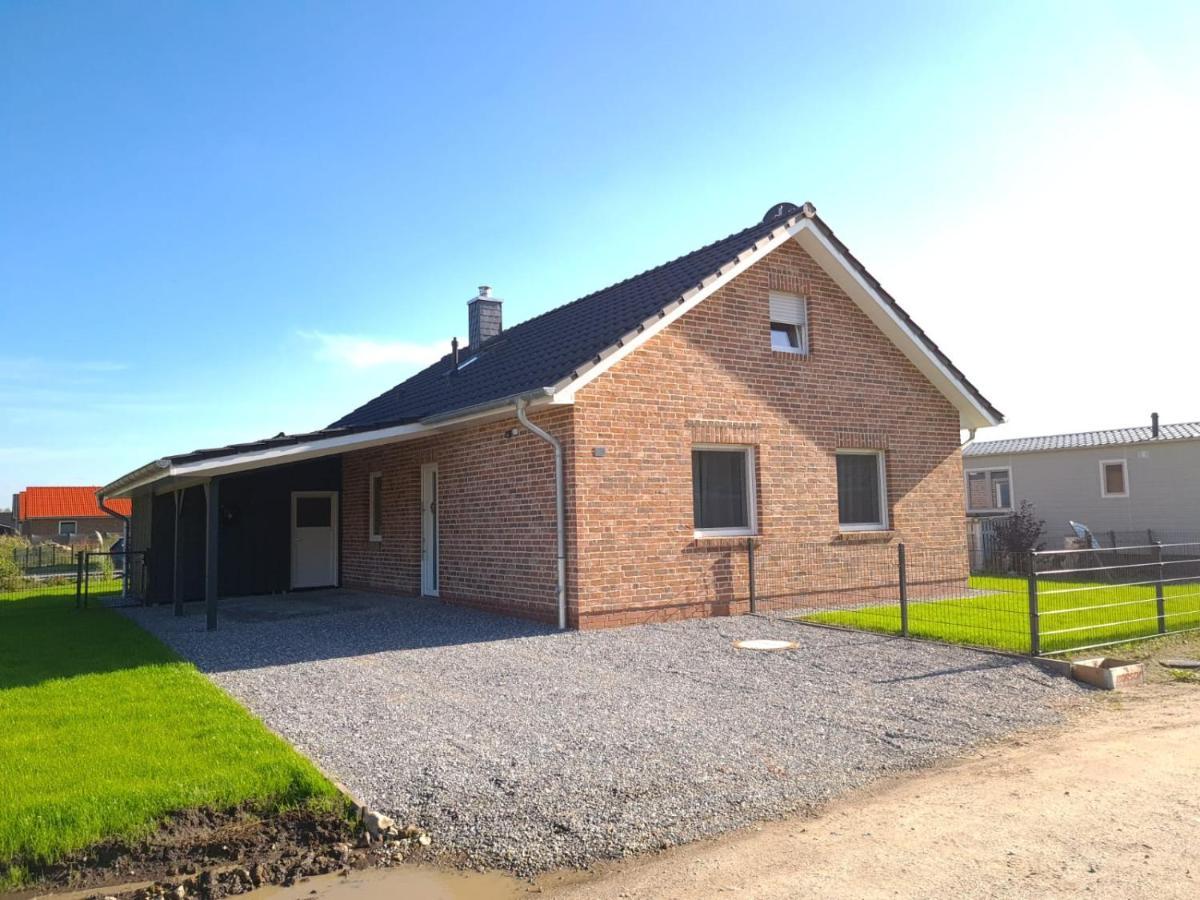 Haus Kuestenbrise - Urlaub Mit Hund An Der Kueste Mit Eigenen Garten, Sauna Und Gemuetlichen Kaminfeuer Schweiburg Ngoại thất bức ảnh